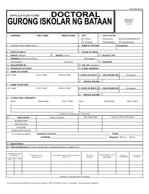 iskolar ng bataan online registration|APPLICATION FORM .